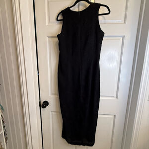 Women's Pat Argenti Dress Size 10 Black Evening Wear